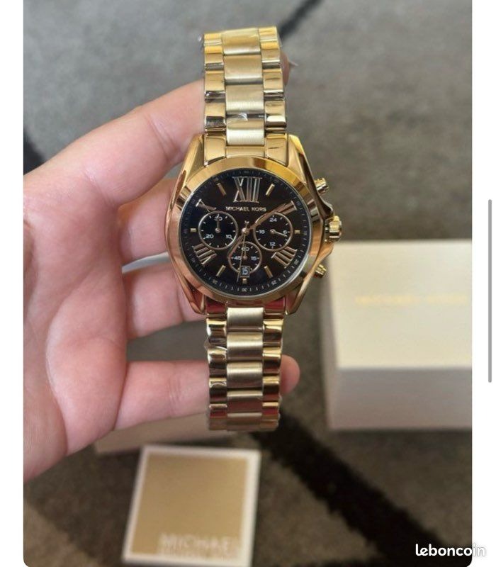 Monte MICHAEL KORS Femme Bracelet Acier Doré - MK5739