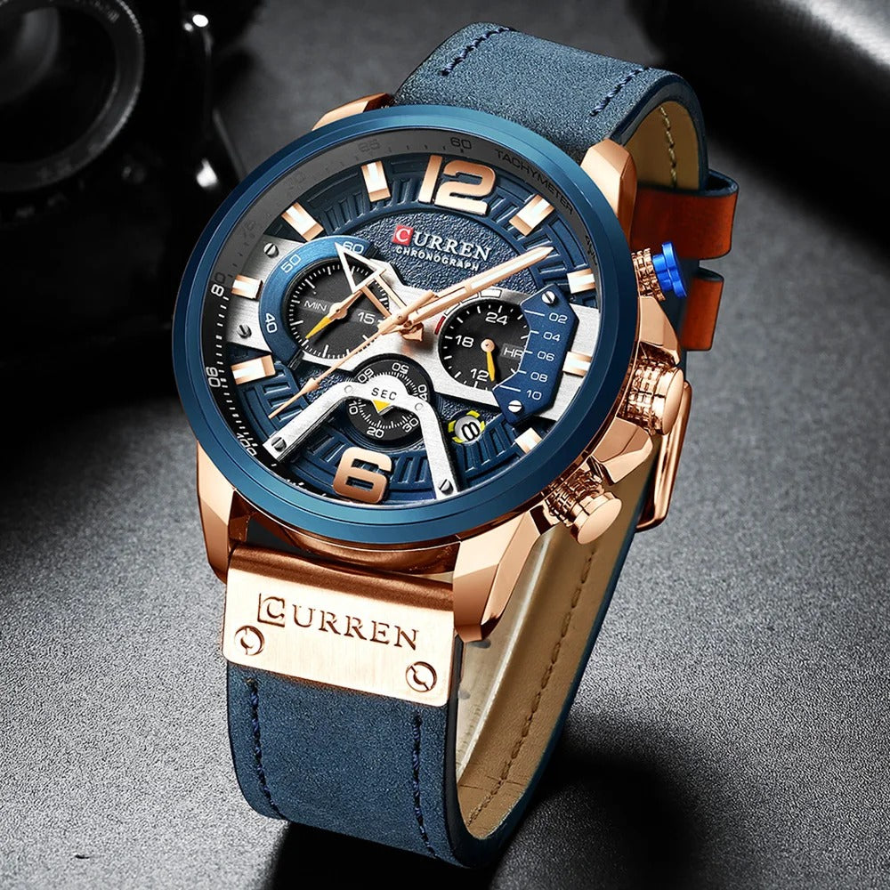 Multifunctional Waterproof Quartz Watch High-end Watch