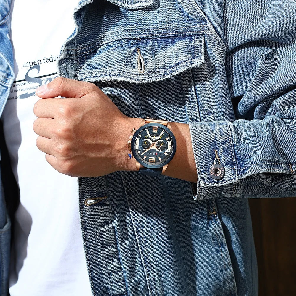 Multifunctional Waterproof Quartz Watch High-end Watch