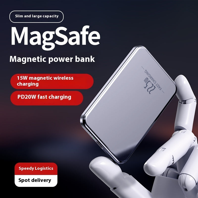Batterie Externe à Charge Rapide Sans Fil